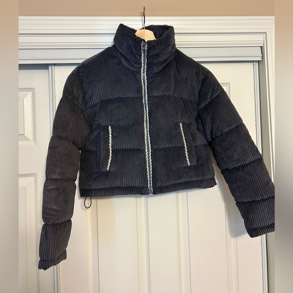 7 for all Mankind Corduroy Puffer Jacket